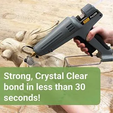 AdTech 10" Full Size Hot Glue Sticks - Strong Adhesive, 85 Sticks