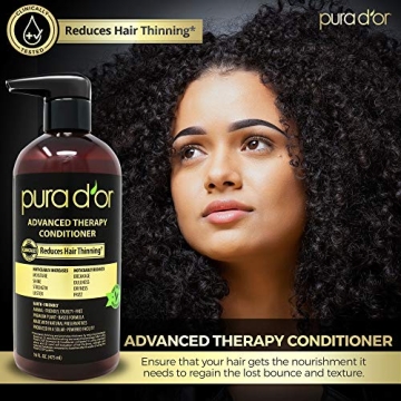 PURA D'OR Advanced Therapy Conditioner for Thinning Hair