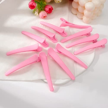 YISSION 12 PCS Matte Hair Clips - No Crease and Stylish