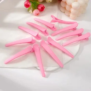 YISSION 12 PCS Matte Hair Clips - No Crease and Stylish