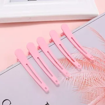 YISSION 12 PCS Matte Hair Clips - No Crease and Stylish