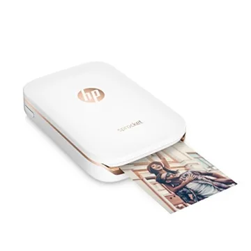 HP Sprocket Photo Printer - Instant 2x3" Prints Anywhere