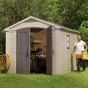 Keter Factor 8x11 Ft All-Weather Outdoor Storage Shed