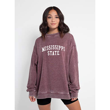 Chicka-d Mississippi State Bulldogs Women's Crewneck Sweatshirt