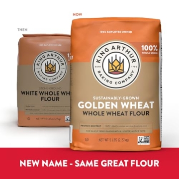 King Arthur Golden Wheat Flour 5lb Non-GMO Kosher Certified
