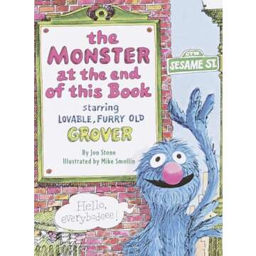 The Monster at the End of This Book (Sesame Street) (Big Bird's Favorites Board Books)