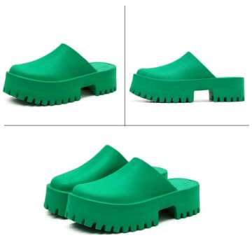 AZLNRMU Women's Summer Waterproof Beach Slippers - Stylish Comfort