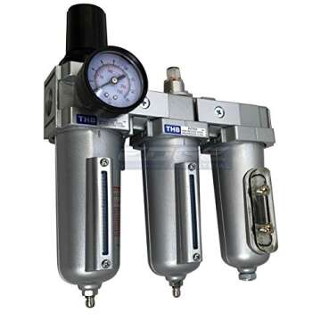 3 Stage, Heavy Duty Industrial Grade Filter Regulator Coalescing Desiccant Dryer System For Compress...