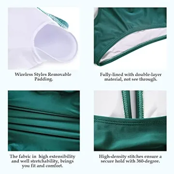 Stylish Smismivo Tummy Control One Piece Swimsuit