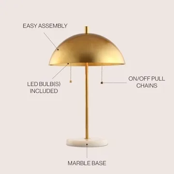 Drive Elegance with JONATHAN Y Ella Table Lamp