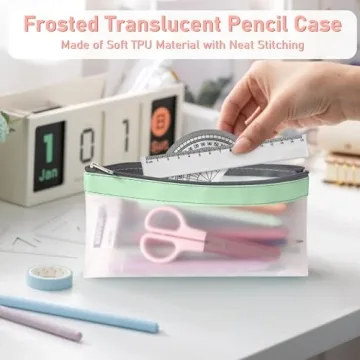 Timart Clear Pencil Pouch Set - Organize with Style