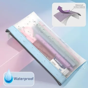 Timart Clear Pencil Pouch Set - Organize with Style