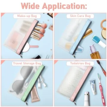 Timart Clear Pencil Pouch Set - Organize with Style