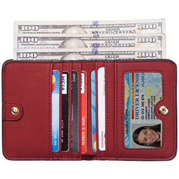 Toughergun RFID Blocking Compact Wallet for Women