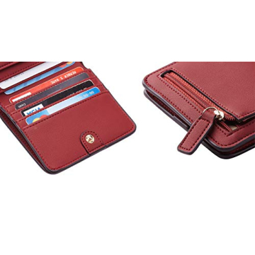 Toughergun RFID Blocking Compact Wallet for Women