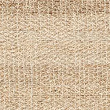 SAFAVIEH Natural Fiber Collection Accent Rug - 2'3" x 4', Natural, Handmade Farmhouse Fringe Jute, Ideal for High Traffic Areas in Entryway, Living Room, Bedroom (NF733A)
