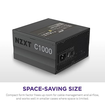 NZXT C1000 PSU 1000 Watt Gold Certified Power Supply