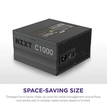 NZXT C1000 PSU 1000 Watt Gold Certified Power Supply