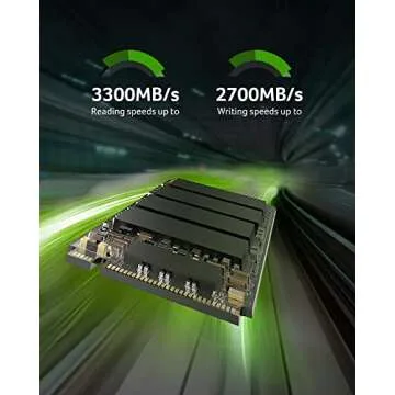 acer FA100 1TB M.2 SSD 2280 NVMe Gen3 x4 Internal Solid State Drive, Up to 8 Gb/s, Storage for PC and Laptops - BL.9BWWA.120