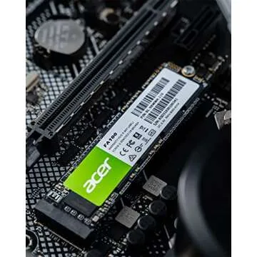 acer FA100 1TB M.2 SSD 2280 NVMe Gen3 x4 Internal Solid State Drive, Up to 8 Gb/s, Storage for PC and Laptops - BL.9BWWA.120