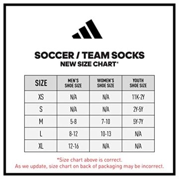 Adidas Rivalry Soccer Socks - Black/White, 2-Pair