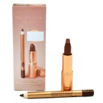 CHARLOTTE TILBURY Mini Pillow Talk Duo Lip Kit - Intense, Travel Size