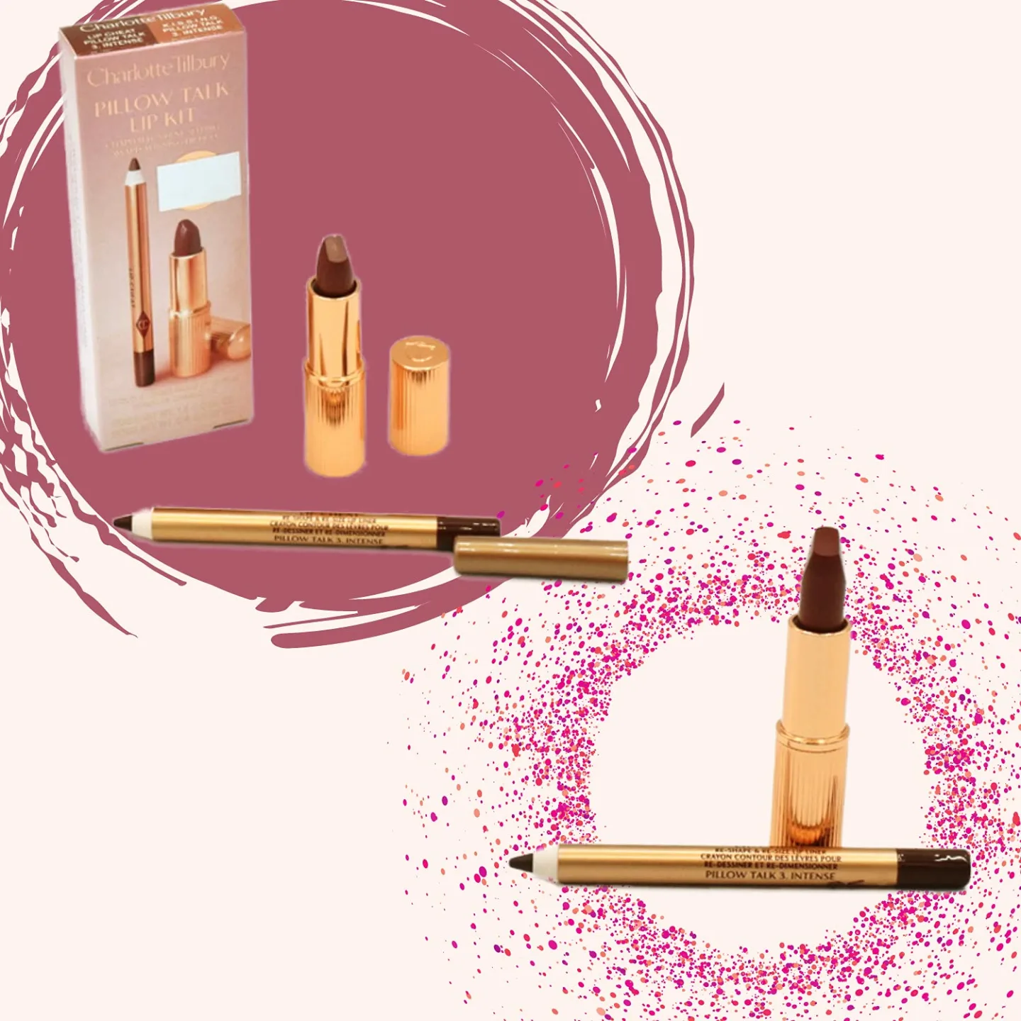 Mini Pillow Talk Lip Kit - Long Lasting Makeup