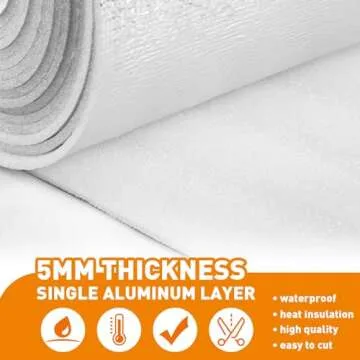 Halero Reflective Insulation Foam 5mm Radiant Barrier