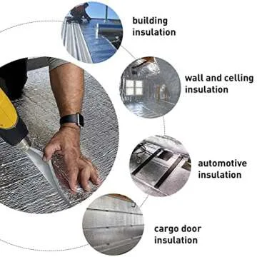 Halero Reflective Insulation Foam 5mm Radiant Barrier