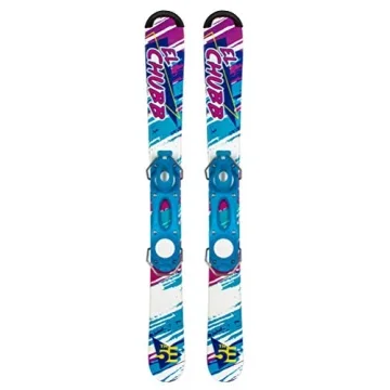 5th Element El Chubb Ski Blades, Ski Boards, Snow Blades for Men and Adult with Adjustable bindings ...