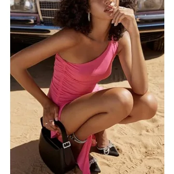 NUFIWI Strapless Bodycon Mini Dress for Summer Parties