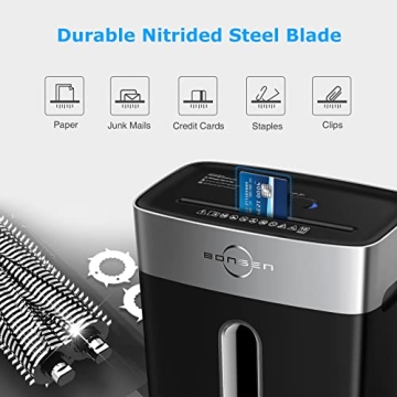 Compact Cross-Cut Shredder Perfect for Home Office