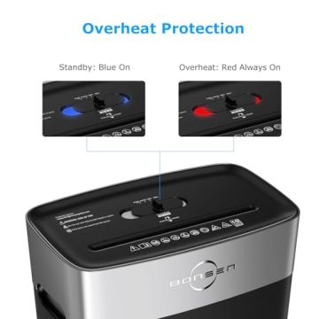 Compact Cross-Cut Shredder Perfect for Home Office