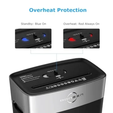 Compact Cross-Cut Shredder Perfect for Home Office