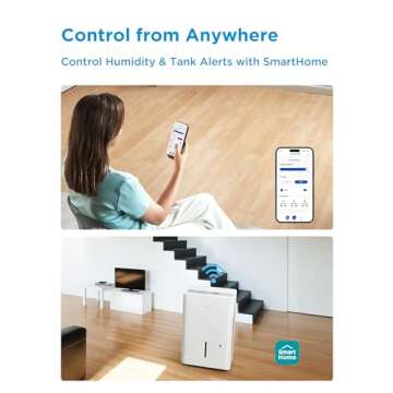 Midea 1,500 Sq. Ft. Energy Star Dehumidifier with Smart Control