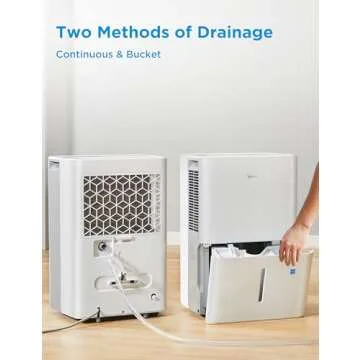 Midea 1,500 Sq. Ft. Energy Star Dehumidifier with Smart Control