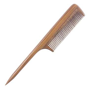 Breezelike Hair Combs - Sandalwood Fine Tooth Comb - No static Natural Aroma Wooden Tail Comb for Women