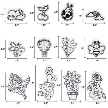 Yes Made by Me Assorted Window Art Refill Pack 12 pk