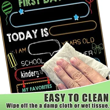 First Day of School Board for Kids - Reusable & Fun