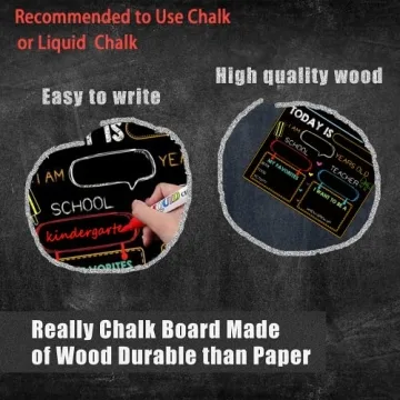 First Day of School Board for Kids - Reusable & Fun