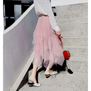 Enchanted LBKKC Women's Pink Tulle Skirt for All Occasions