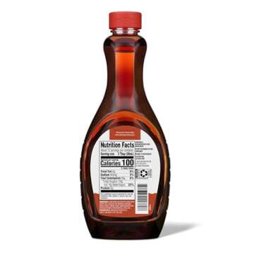 Amazon Grocery, Original Pancake Syrup,12 Fl Oz (Previously Amazon Fresh, Packaging May Vary)