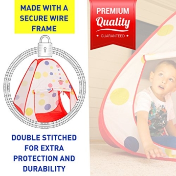 Kids Ball Pit Play Tent for Toddlers Fun Indoor Outdoor