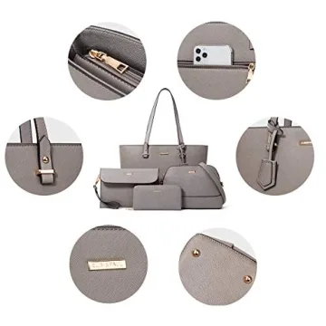 Women Fashion Handbags 4pcs Set Stylish & Versatile