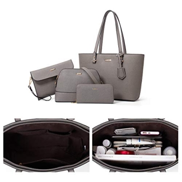 Women Fashion Handbags 4pcs Set Stylish & Versatile