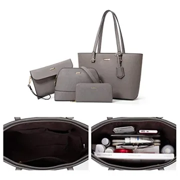 Women Fashion Handbags 4pcs Set Stylish & Versatile