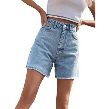 SweatyRocks Women's High Waist Denim Shorts - Ultimate Summer Style