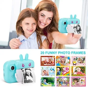 MINIBEAR Kids Instant Camera for Creative Adventures