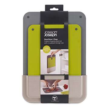Joseph Joseph DoorStore Chop Board Set - Slimline & Functional