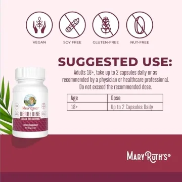 MaryRuth's Berberine Supplement - 1000 mg for Wellness